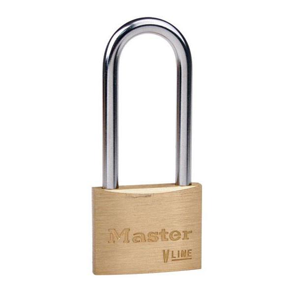 Master Lock 4150 Brass Padlock 1-7/8in (48mm) wide-Master Lock-2-1/2in-4150KALJ-KeyedAlike.com