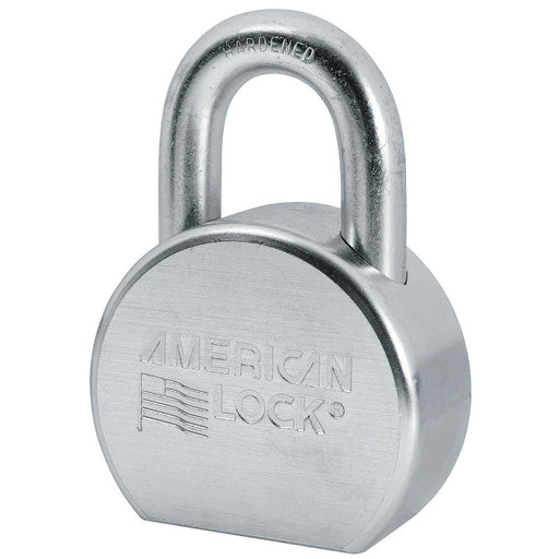 American Lock A702 Solid Steel (Zinc Plated) Padlock 2-1/2in (64mm) wide-American Lock-A702KA-KeyedAlike.com