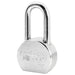 American Lock A707 Solid Steel (Chrome Plated) Padlock 2-1/2in (64mm) wide-American Lock-A707KA-KeyedAlike.com