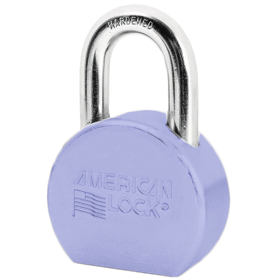 American Lock A700 Solid Steel (Chrome Plated) Padlock 2-1/2in (64mm) wide