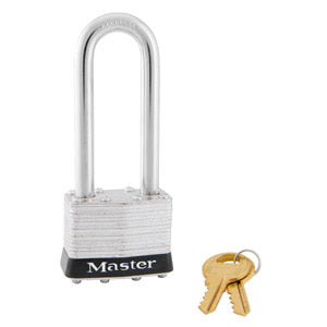 Master Lock No. 1LJ in Black, colored bumper