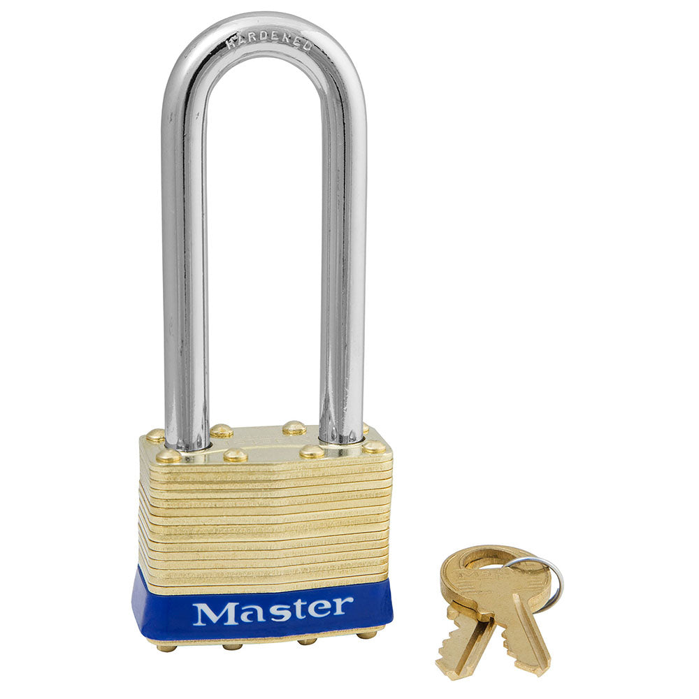 Master Lock No. 2LJ in Blue, brass