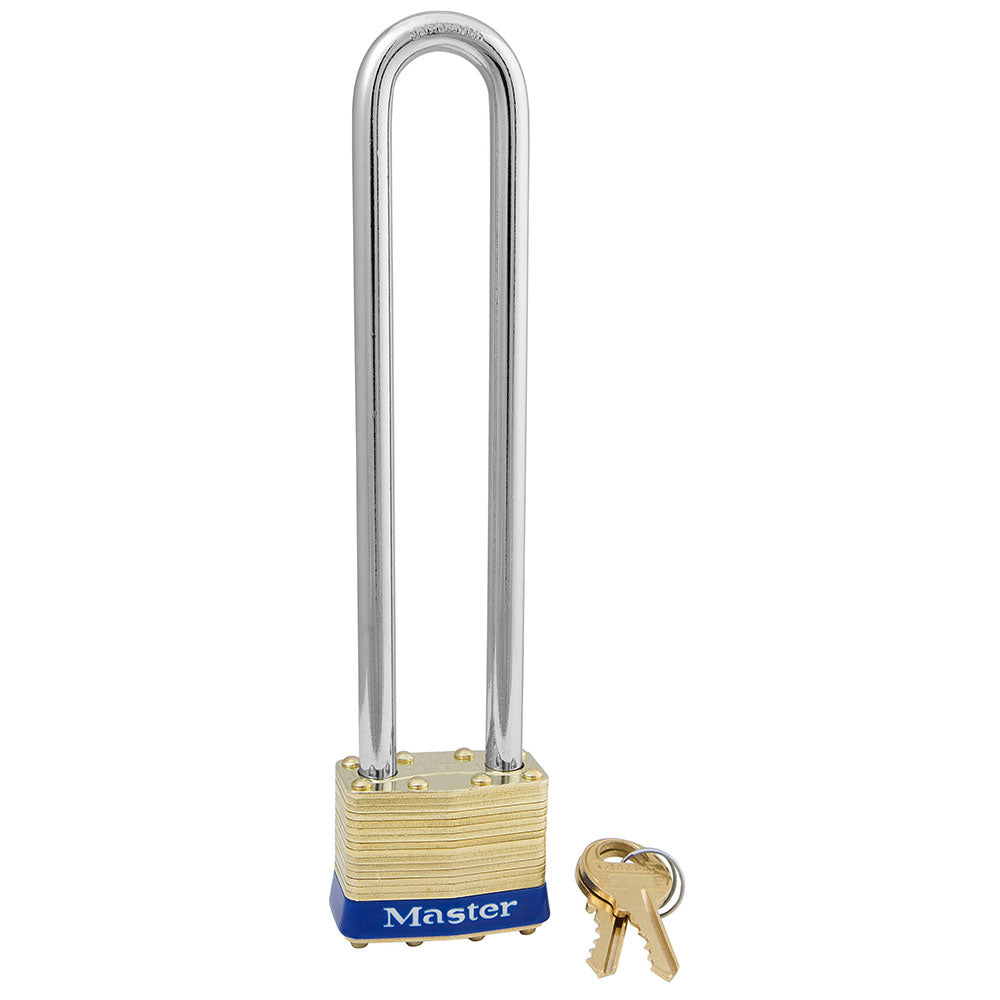 Master Lock No. 2LN in Blue, brass