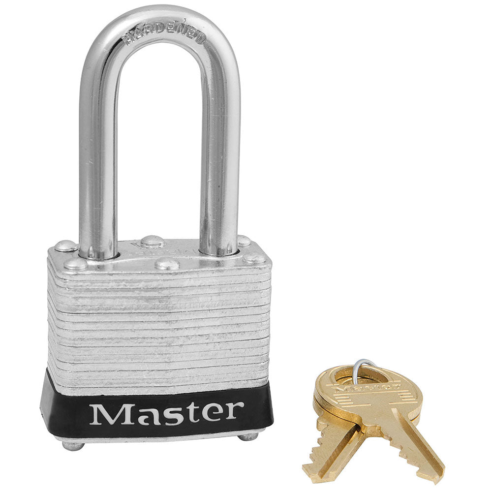 Master Lock No. 3LF in Black, colored bumper