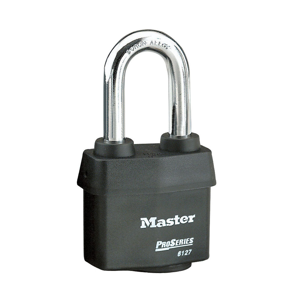 Master Lock 6127LH in Black, colored cover