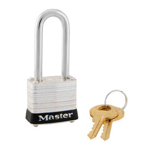 Master Lock No. 7LF in Black, colored bumper