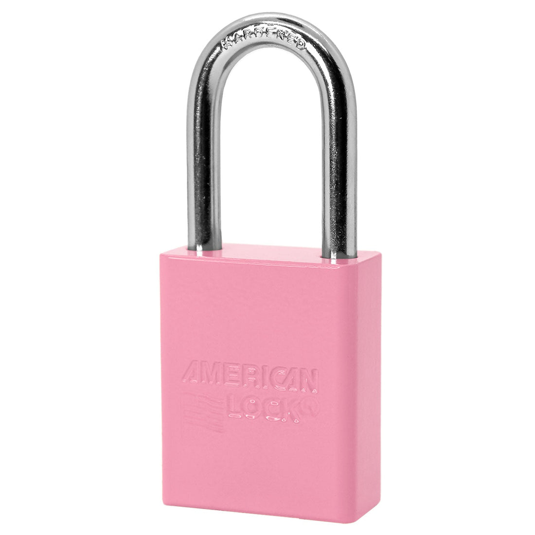 American Lock A1106 padlock, bubblegum powder coat