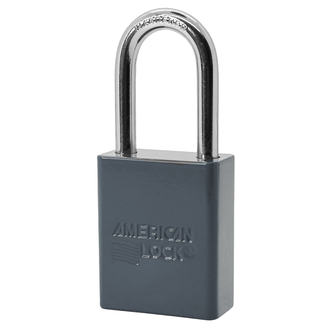 American Lock A1106 padlock, charcoal powder coat