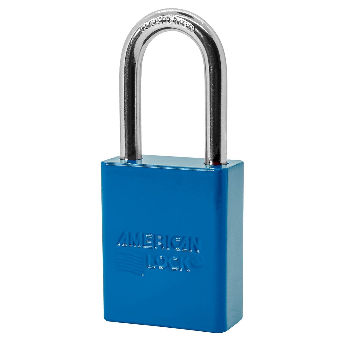 American Lock A1106 padlock, navy powder coat