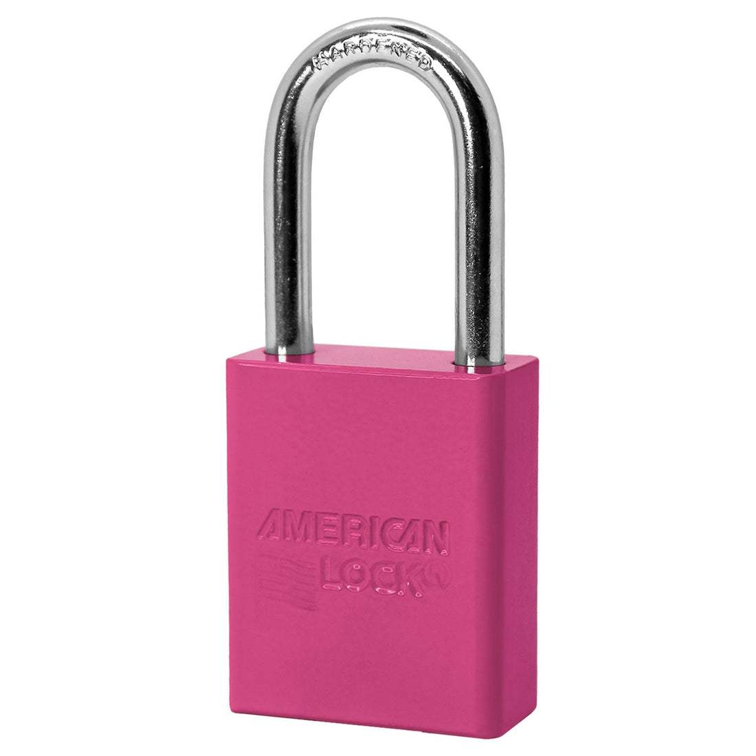 American Lock A1106 padlock, pink powder coat
