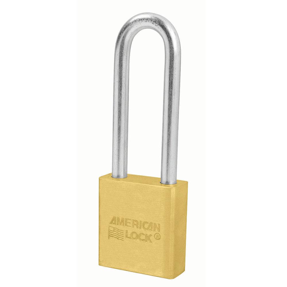 American Lock A22 in Brass, steel