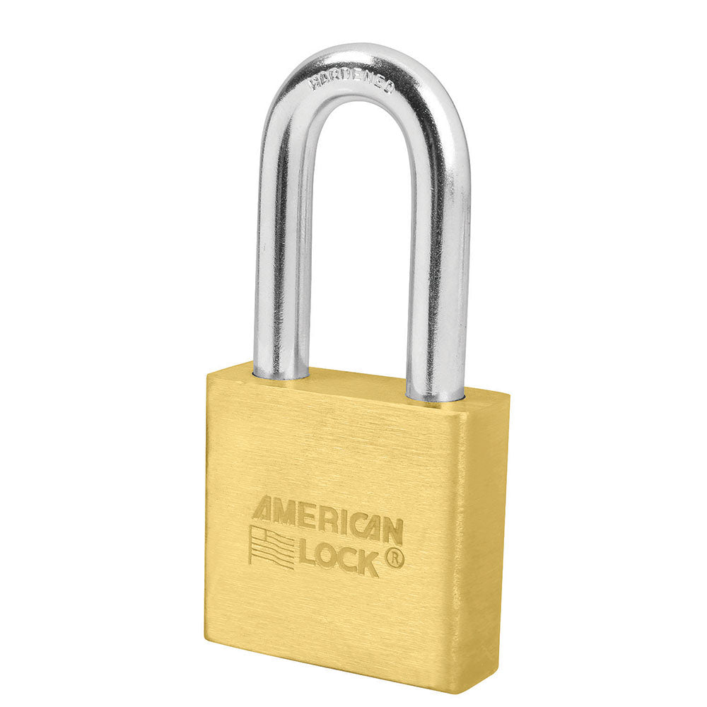 American Lock A5571 in Brass, steel
