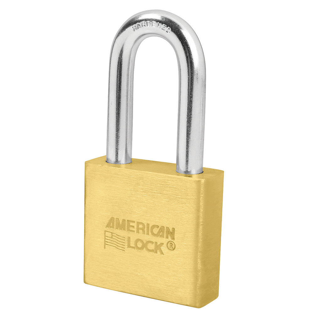 American Lock A6571 in Brass, steel