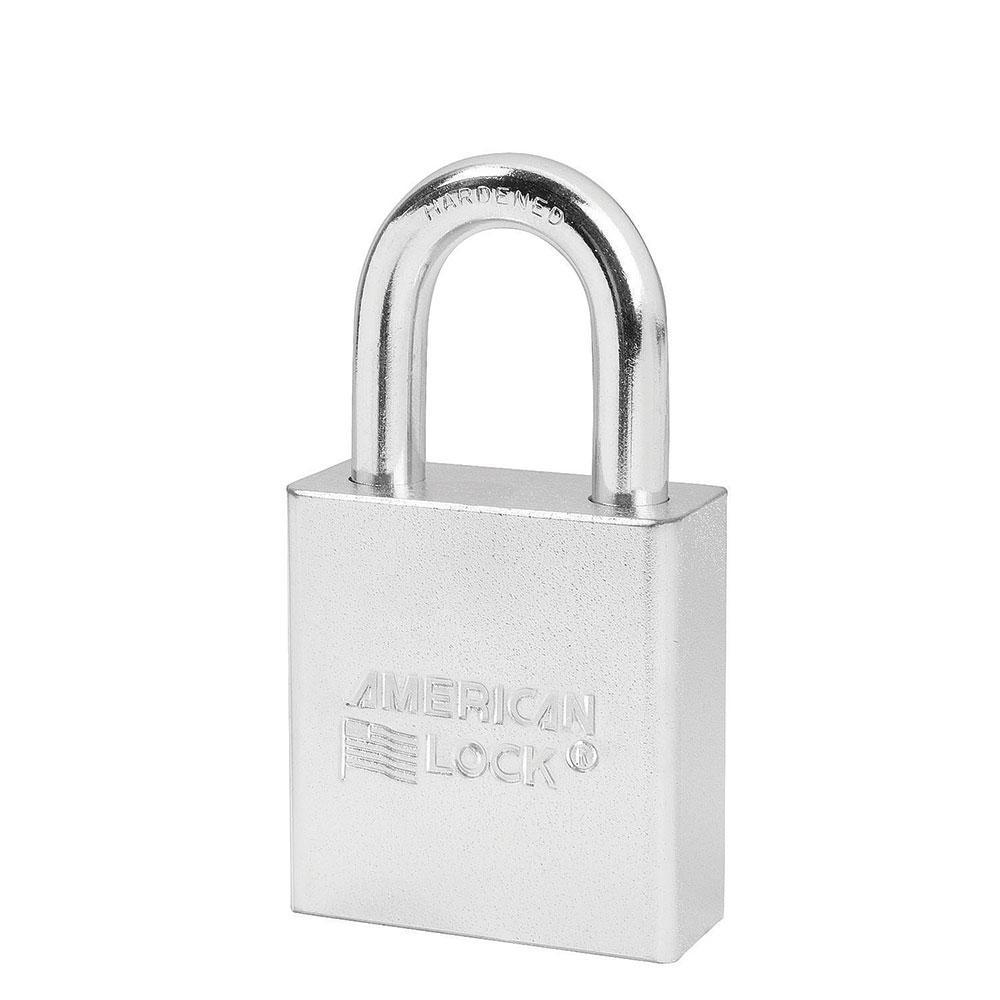 American Lock A5200 padlock, steel finish