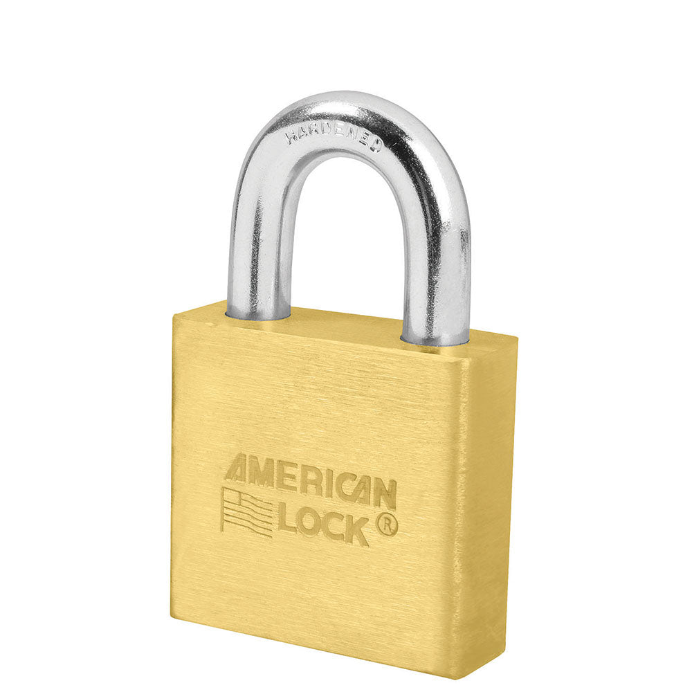 American Lock A5570 in Brass, steel