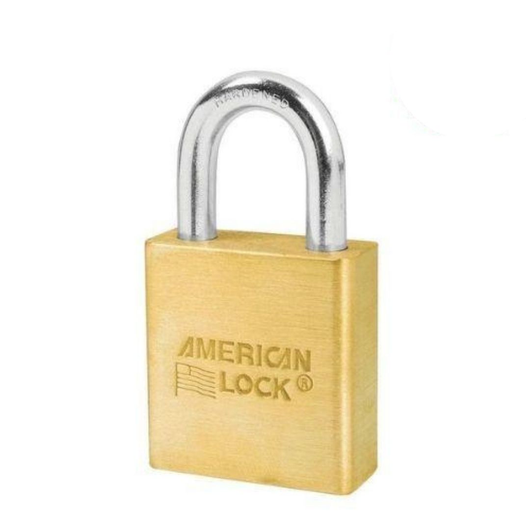 American Lock A5560 in Brass, steel