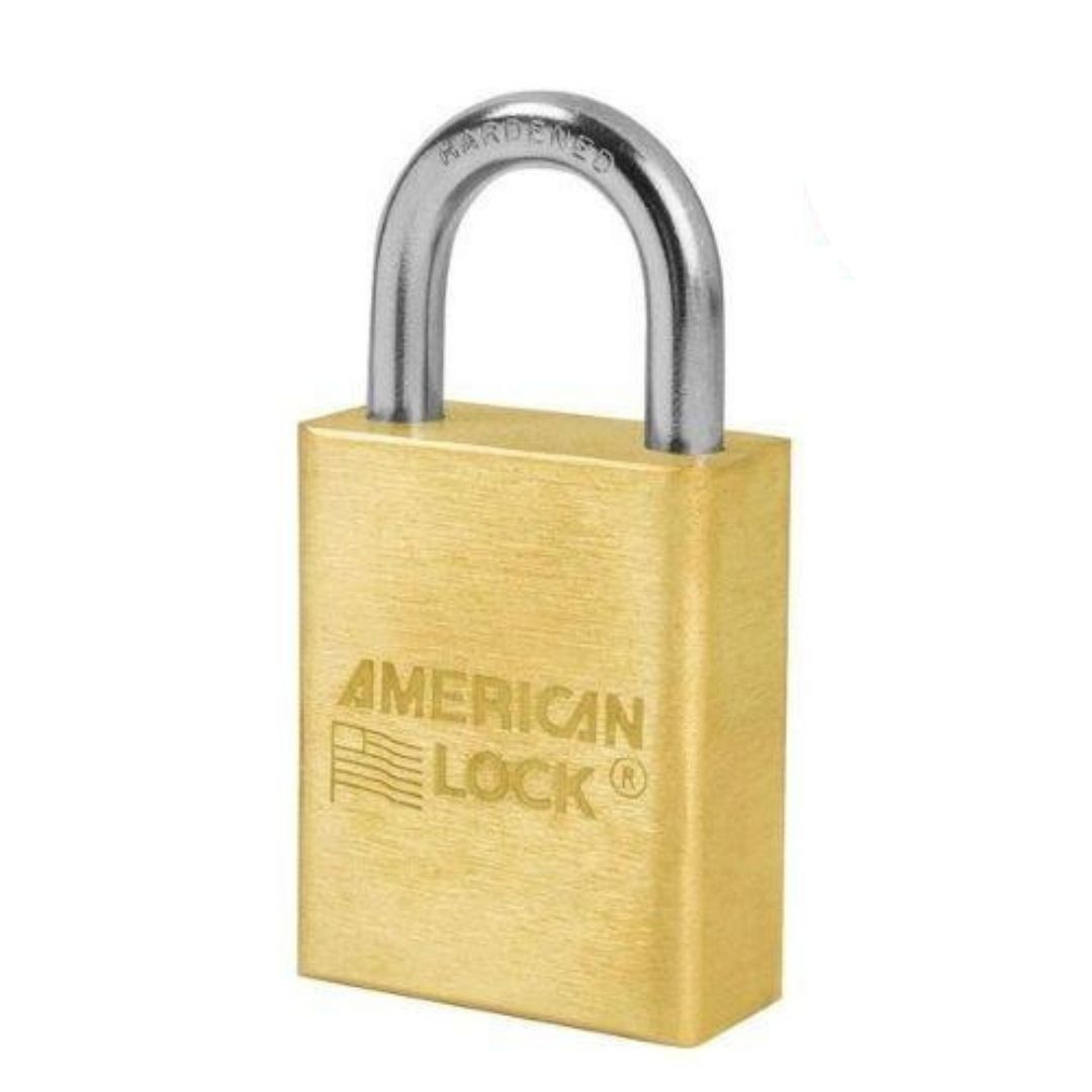 American Lock A5530 in Brass, steel