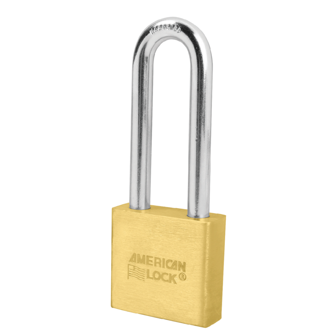 American Lock A5572 in Brass, steel