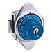 Master Lock 1630MD Built-In Combination Lock with Metal Dial for Lift Handle Lockers - Hinged on Right-Master Lock-Blue-1630MDBLU-KeyedAlike.com