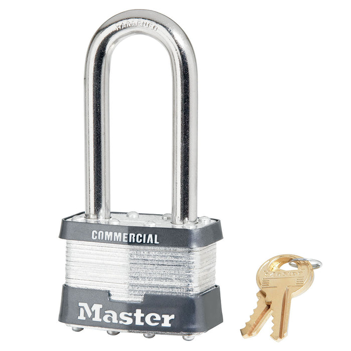 Master Lock 25 Laminated Steel Padlock 2in (51mm) wide-Master Lock-2-1/2in-25KALJ-KeyedAlike.com