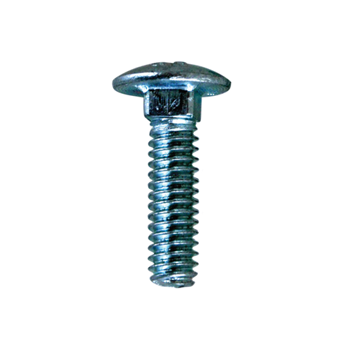 Hodge Products Inc CB0416Z 1/4" x 1" Carriage Bolts-Hodge Products Inc-CB0416Z-KeyedAlike.com
