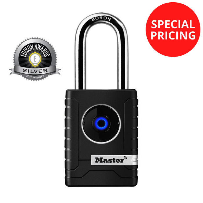 Master Lock 4401LHEC Bluetooth® Outdoor Padlock for Business Applications
