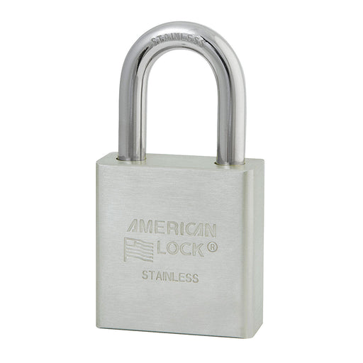 American Lock A5400 Solid Stainless Steel Padlock 1-3/4in (44mm) wide-American Lock-A5400KA-KeyedAlike.com