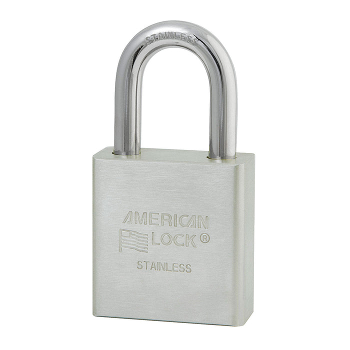 American Lock A5400 Solid Stainless Steel Padlock 1-3/4in (44mm) wide-American Lock-A5400KA-KeyedAlike.com