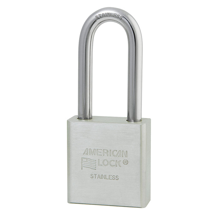 American Lock A5401 Solid Stainless Steel Padlock 1-3/4in (44mm) wide-American Lock-A5401KA-KeyedAlike.com