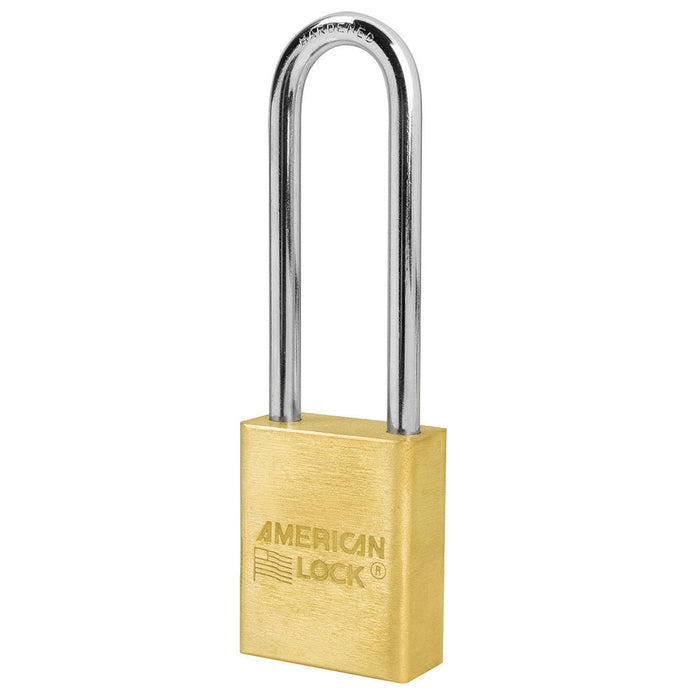 American Lock A5532 Solid Brass Padlock 1-1/2in (38mm) wide-American Lock-A5532KA-KeyedAlike.com