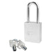 American Lock A7201 Solid Steel (Chrome Plated) Padlock 1-3/4in (44mm) wide-American Lock-A7201KA-KeyedAlike.com