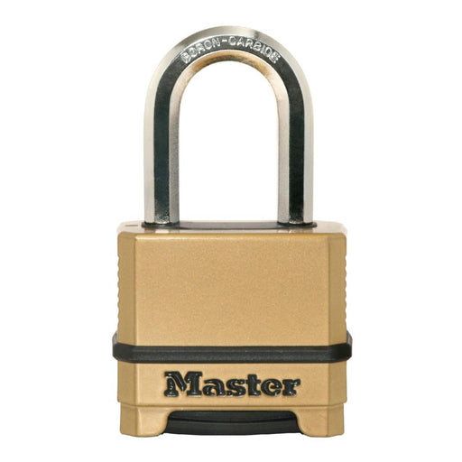 Master Lock M175XD 2in (51mm) Wide Magnum® Zinc Body Padlock with 1-1/2in (38mm) Shackle, Set Your Own Combination-Keyed-Master Lock-M175XDLF-KeyedAlike.com