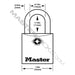 Master Lock 4683Q Solid Metal TSA-Accepted Luggage Lock; 4 Pack 7/8in (22mm) Wide-Keyed-Master Lock-4683Q-KeyedAlike.com