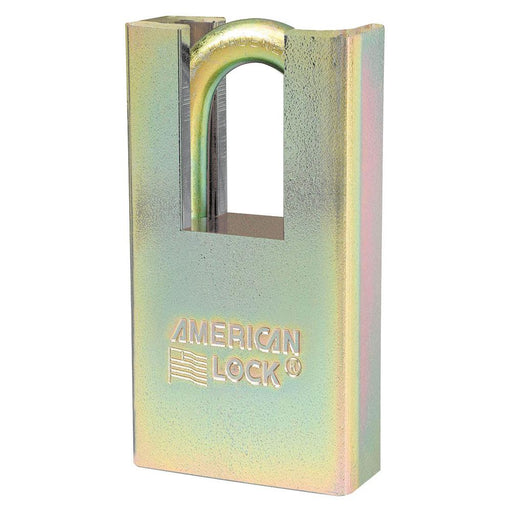 Master Lock A5200GLSHNKA Government Padlock, with Hidden Shackle and 1-1/8in (28mm) Tall Shackle-Keyed-American Lock-Keyed Alike-A5200GLSHNKA-KeyedAlike.com