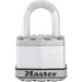Master Lock M1 1-3/4in (44mm) Wide Magnum® Laminated Steel Padlock-Keyed-Master Lock-1in-M1KA-KeyedAlike.com