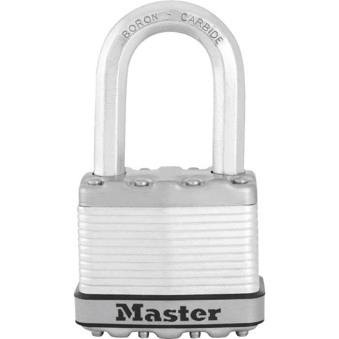 Master Lock M5 2in (51mm) Wide Magnum® Laminated Steel Padlock-Master Lock-1-1/2in-M5KALF-KeyedAlike.com