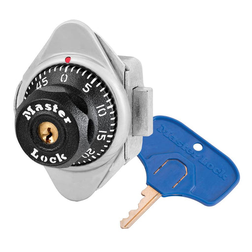 Master Lock 1677MKADA ADA Compliant Built-In Combination Lock with Metal Dial for Lift Handle and Single Point Horizontal Latch Lockers - Hinged on Left-Combination-Master Lock-1677MKADA-KeyedAlike.com